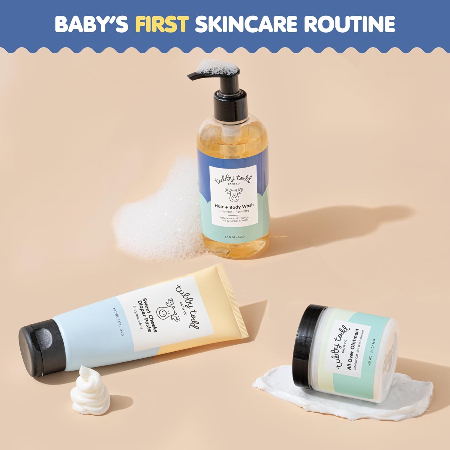 Gentle Care for Your Little One: TUBBY TODD Newborn Skin Care Set Review