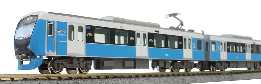 グリーンマックス  30934  静岡鉄道 A3000形 クリアブルー 新ロゴ Amazon | グリーンマックス Nゲージ 静岡鉄道A3000形 クリア