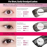 Vista 8 de CLIO Kill Lash Superproof Mascara Fine, Máscara de Fijación Impermeable, Aspecto Definidor Natural, Larga Duración y Alargamiento, Sin Grumos ni