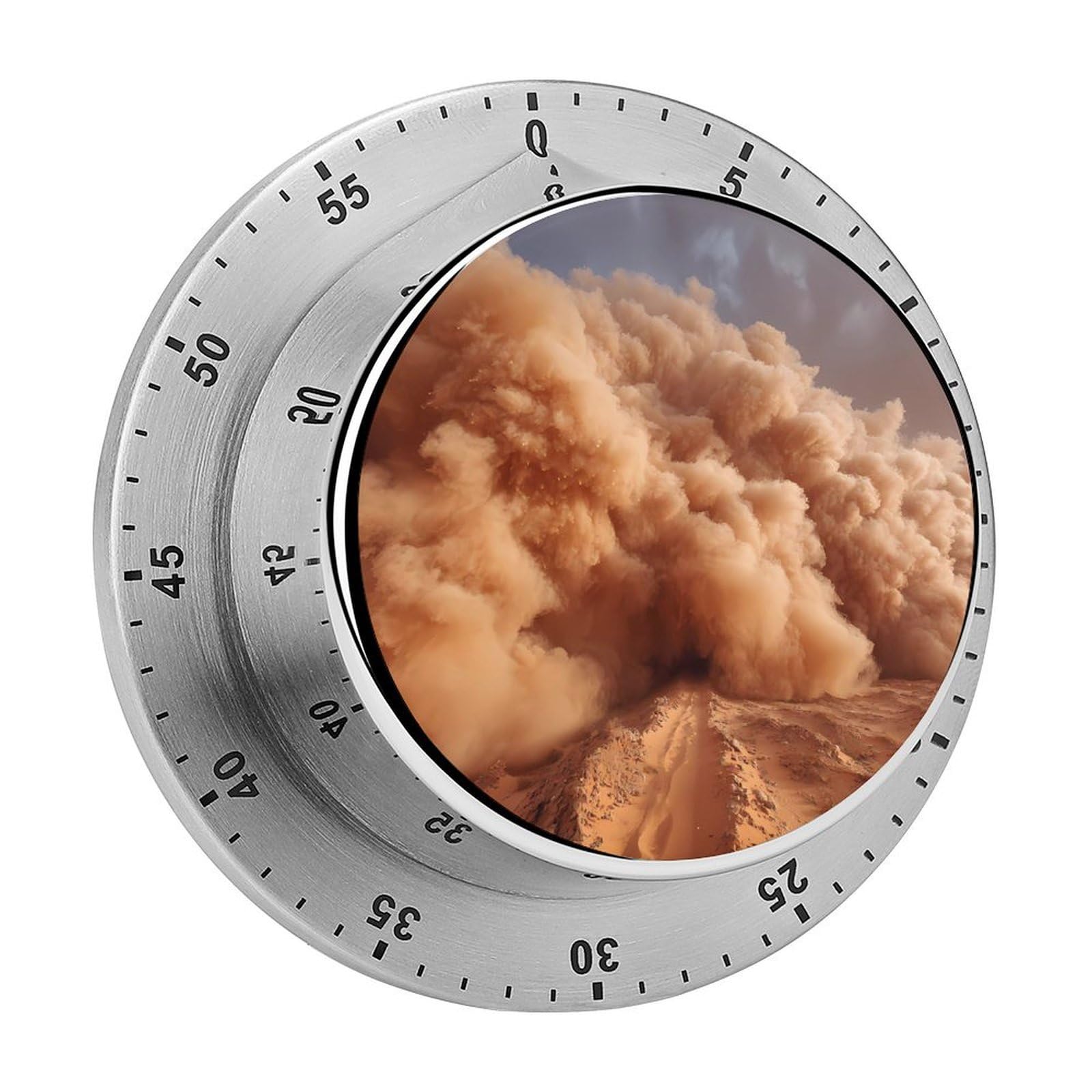 Sandstorm Huge Clouds ofMechanical Timer with Alarm for Kitchen Cooking Productivity Stainless Steel Timers
