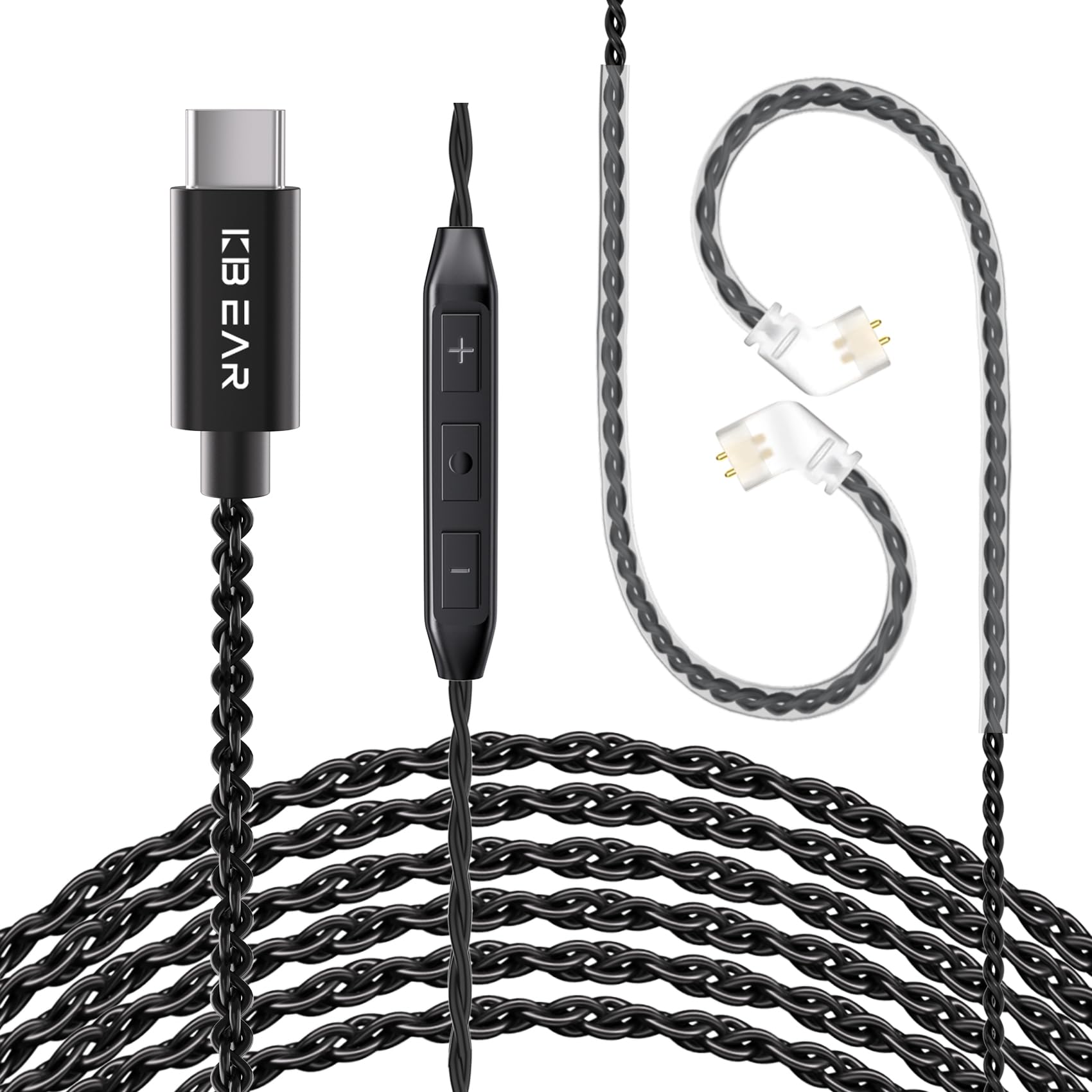 Amazon.co.jp: KZ ZS10 Pro IEMケーブル 2メートル Type-C USB C