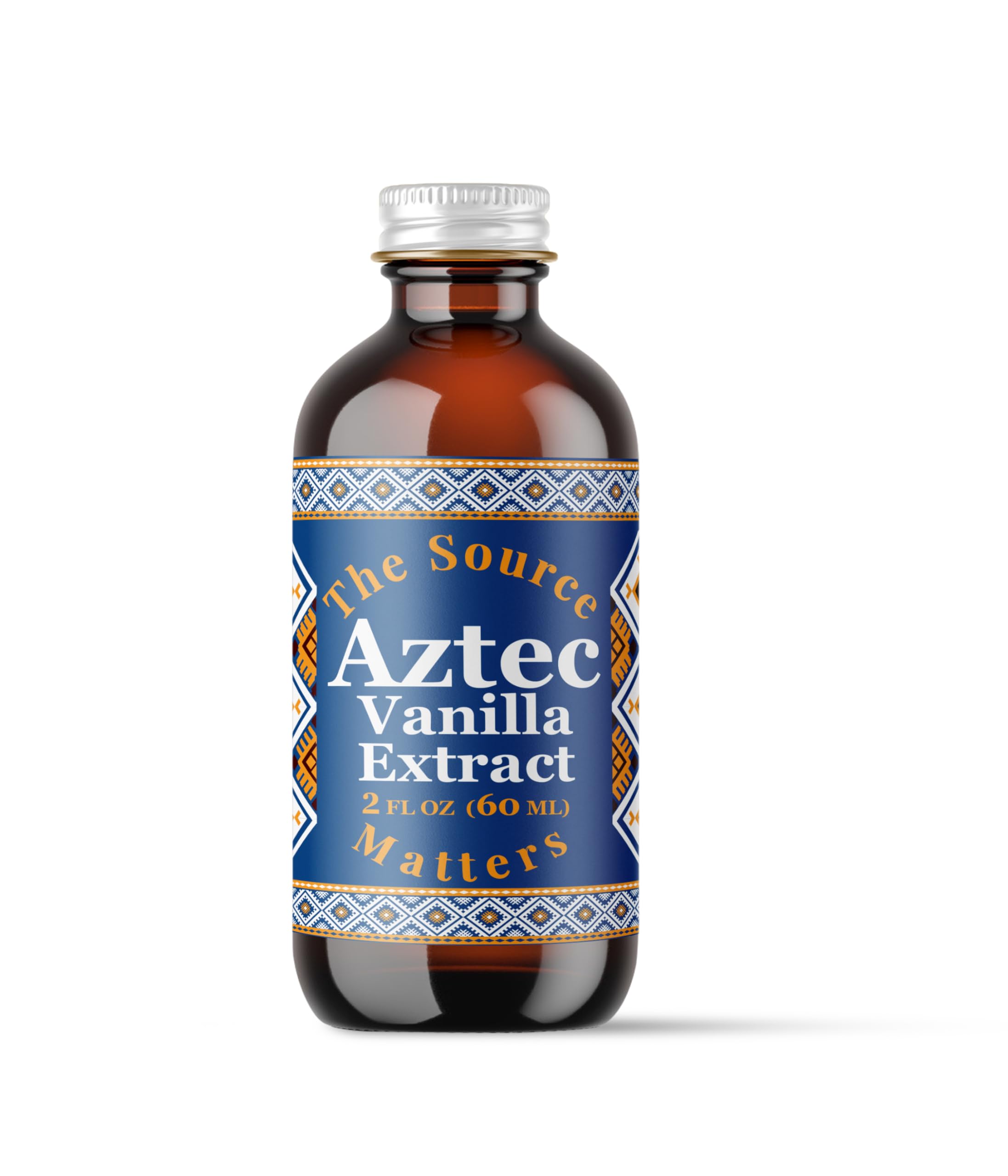 Aztec Mexican Vanilla Extract by The Source Matters | Premium Authentic Vanilla Extract from the Huasteca Region of Mexico (2 oz)