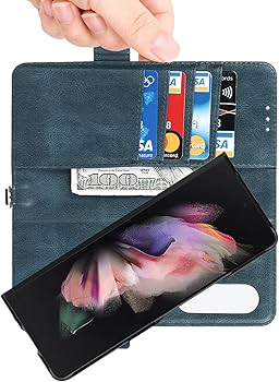 Amazon.co.jp: Galaxy Z Fold3 5G ケース 手帳型 Sペン Spen 収納 適用