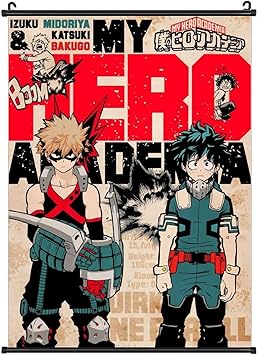 Amazon Co Jp ポスター 壁掛 オシャレ アニメ柄 キャラクター柄 僕のヒーローアカデミア ヒロアカ 緑谷 デク 爆豪 アートパネル アートポスター キャンバス絵画 壁飾り おしゃれ 布ポスター 装飾絵 ウォールアート 部屋飾り リビング 書斎 窓カーテン 室内装飾 アニメ