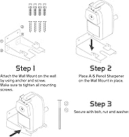 Vista 5 de CARL Soporte de pared para sacapuntas Angel 5