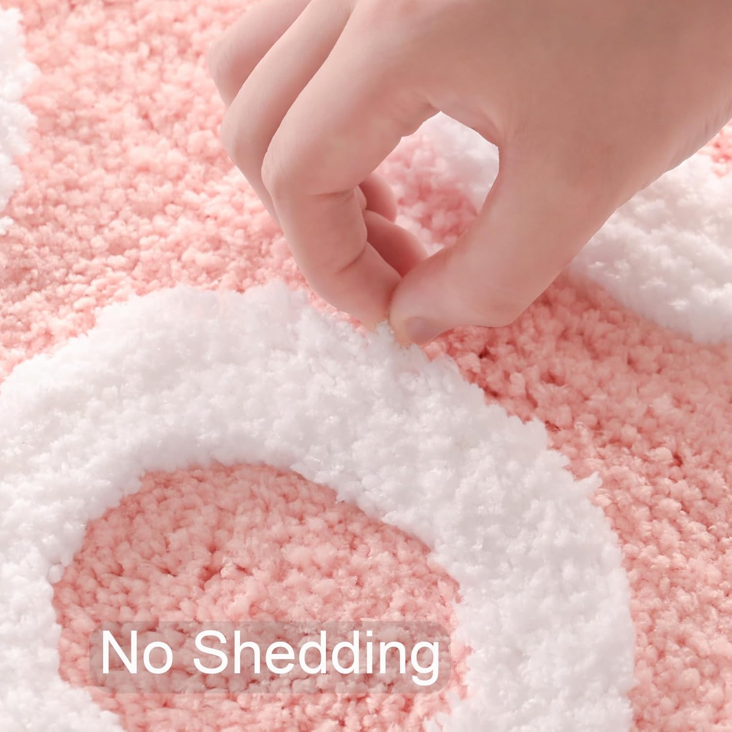 QJHOMO You Look Good Bath Mat Cute Pink Bathroom Rugs Funny Bath Rug, Non Slip Floor Mat Cool Home Decor, Soft Microfiber Bathmat Machine Washable Super Absorbent Carpet for Shower (22x32 inch)