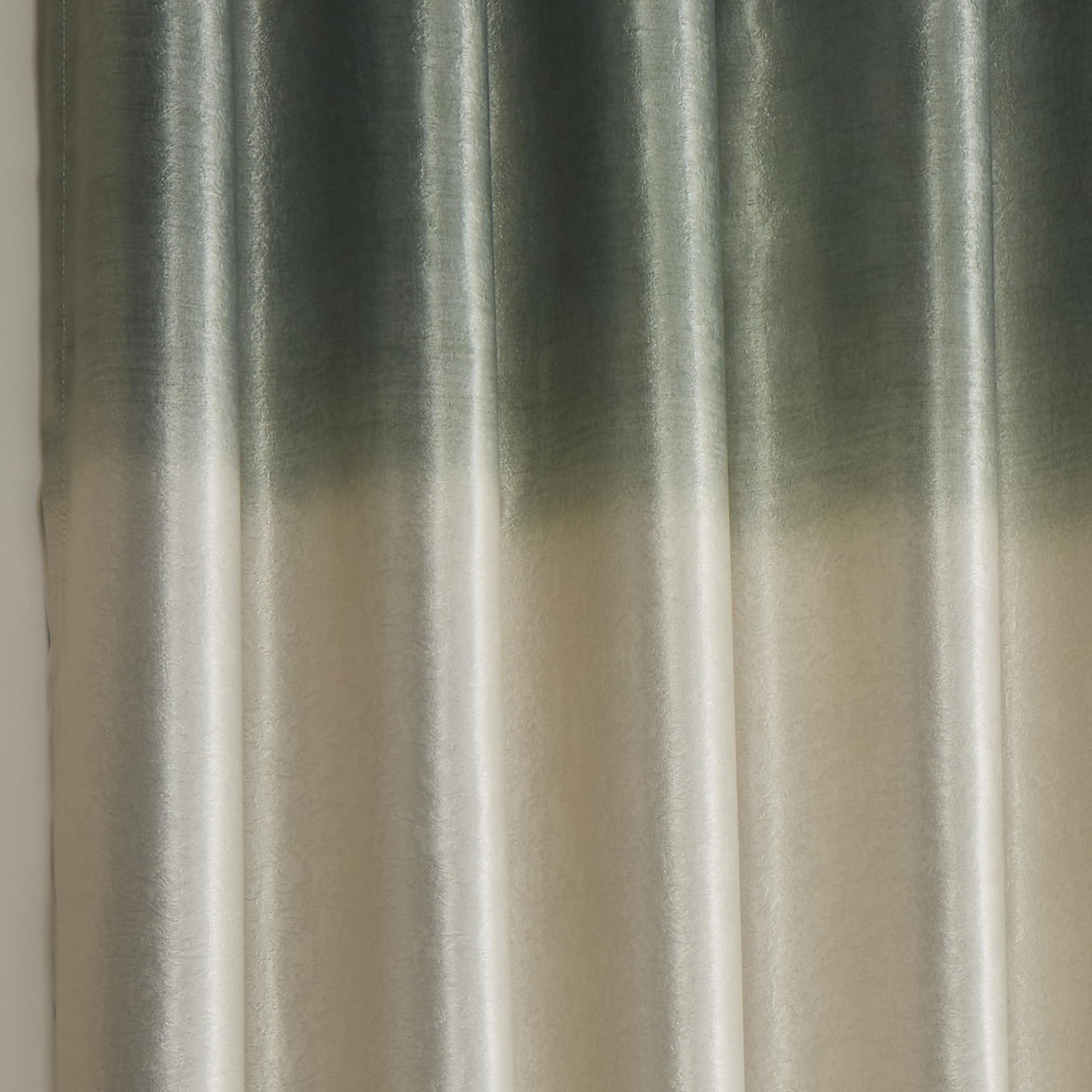 Rideaux Verts ombrés 229 x 229 cm Fusion Lot de 2 à œillets pour Chambre Salon