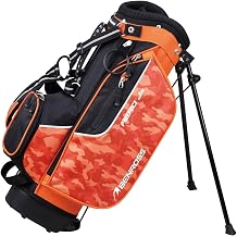 Benross Junior Aero Golf Stand Bag   Lightweight Kids Golf Bag with Stand, 4 Way Divider, Dual Padded Straps & Rain Hood