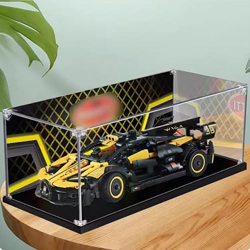 Vitrina acrílica para modelo Lego 42151, vitrina a prueba de polvo, caja transparente, caja de almacenamiento (solo vitrina, modelo no incluido)
