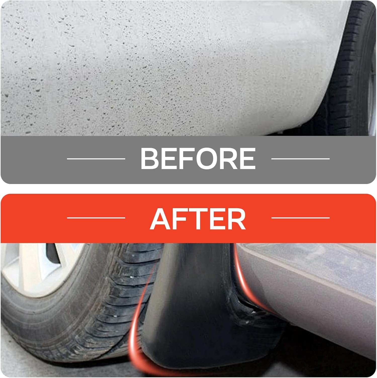 Mud Flaps Splash Guards for Chevy/Chevrolet Trailblazer 2021 2022 2023 2024 2025 | No Drilling Required Bendable Mud Guards | Front & Rear 4-Piece Set Car Accessories