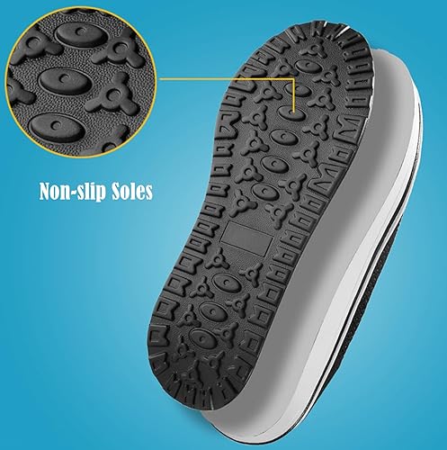 Vista 5 de DADAWEN - Tenis para caminar con plataforma para mujer, transpirables, ligeros, cómodos, informales, tallas 5 a 12 de EE. UU