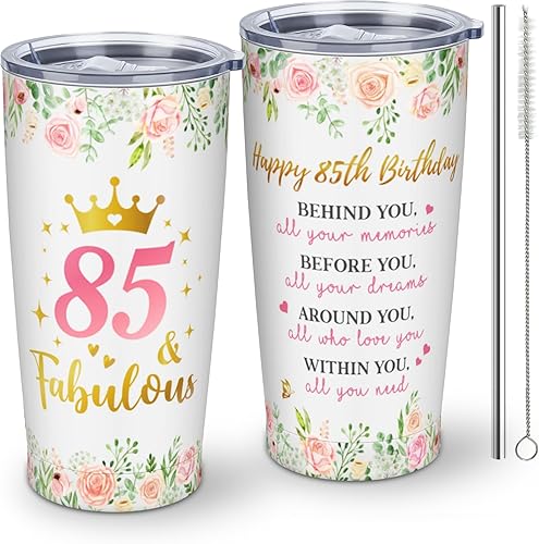 Regalos de cumpleaños número 85 para mujeres, regalos para mujer de 85 años, regalos de cumpleaños de 1940 mujeres, regalos de cumpleaños para