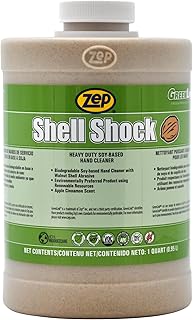 Zep Shell Shock Industrial Hand Cleaner - 32 Oz (Pack of 1) 318504 Made With Biodegradable Soy and Walnut-Based Formula For An Exceptional Clean