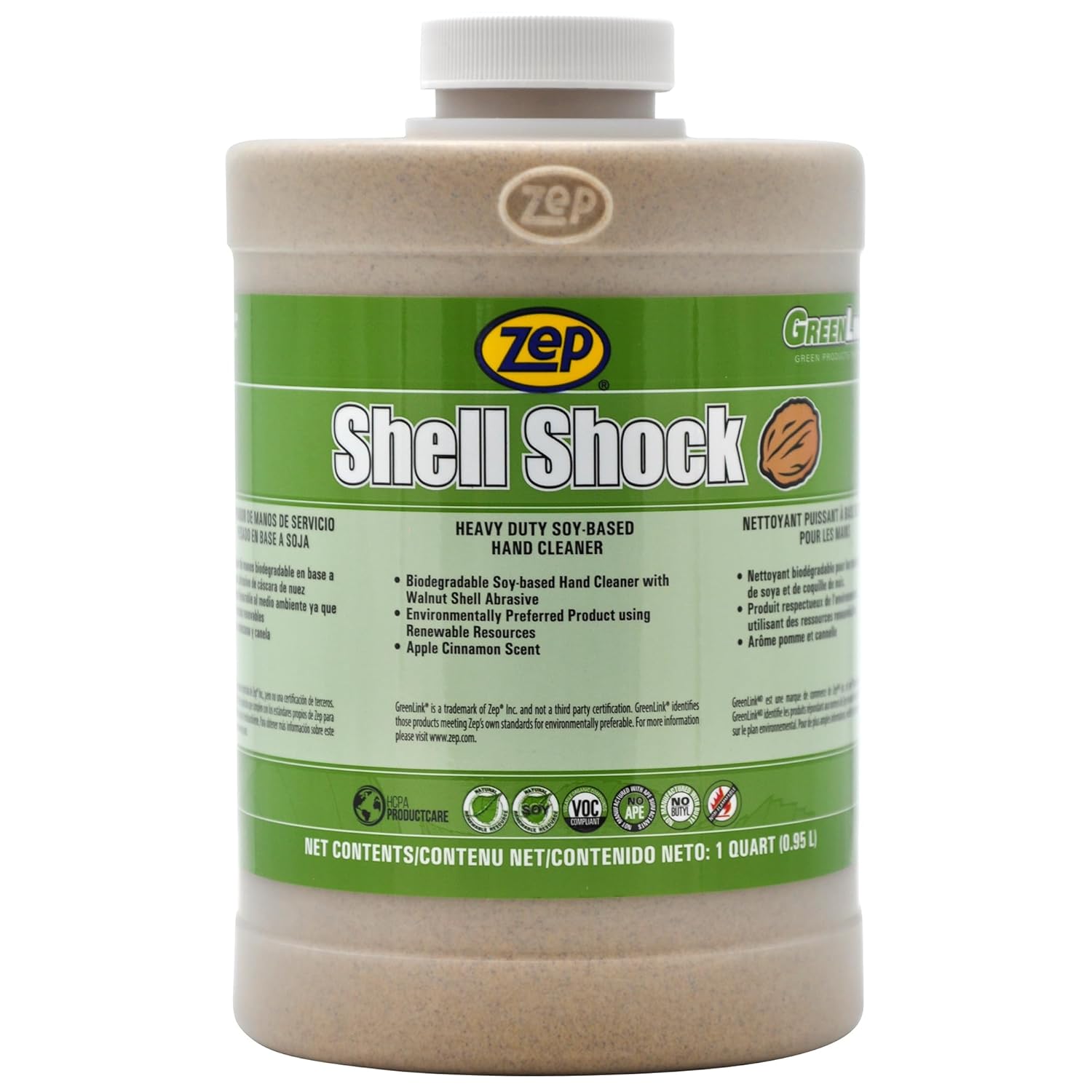 Amazon.com: Zep Shell Shock Industrial Hand Cleaner - 32 Oz (Pack of 1 ...