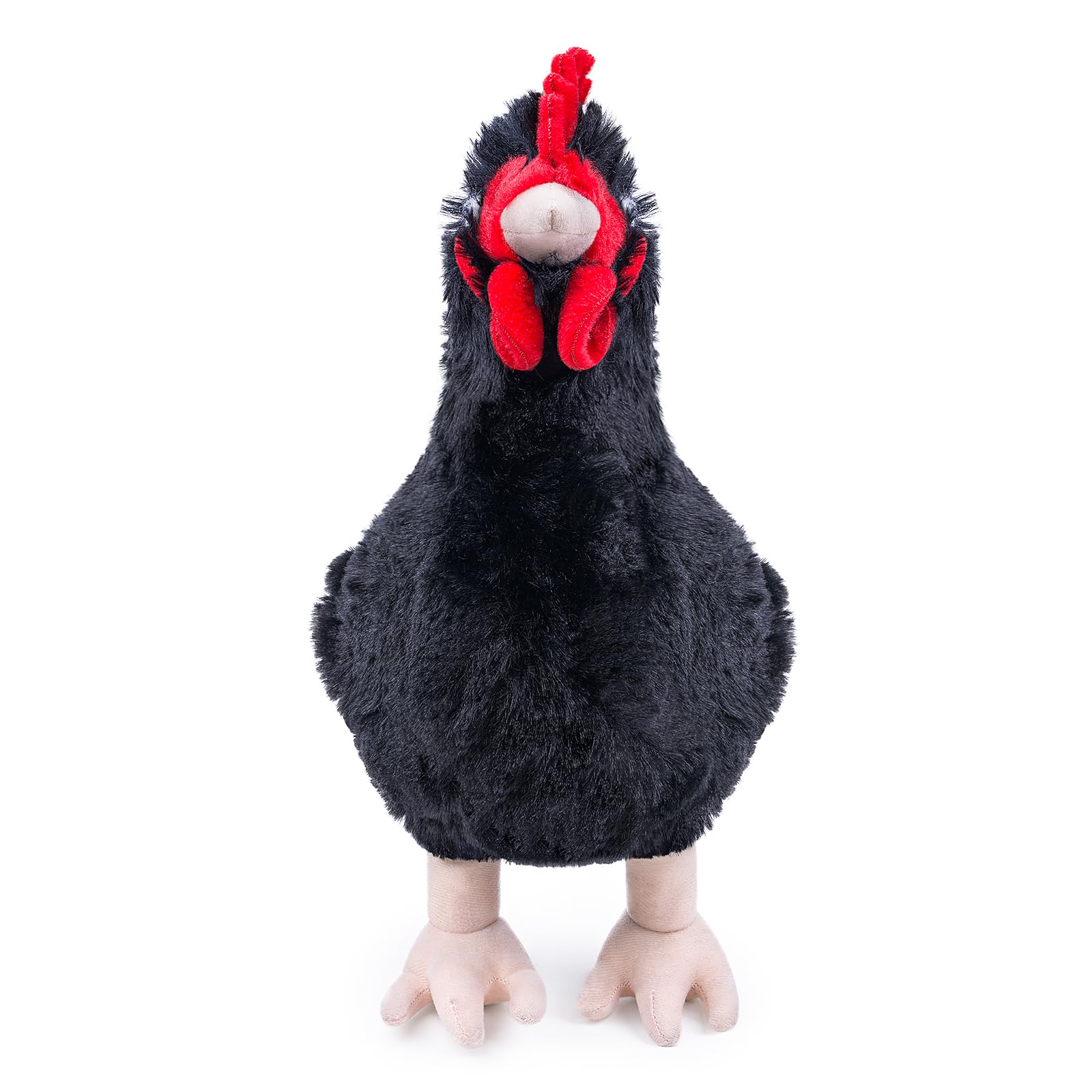 capybaraflying Simulated Chicken Plush Toy, 30cm/12in Realistic Farm poultry Chicken Soft Animal Toy - Image 4