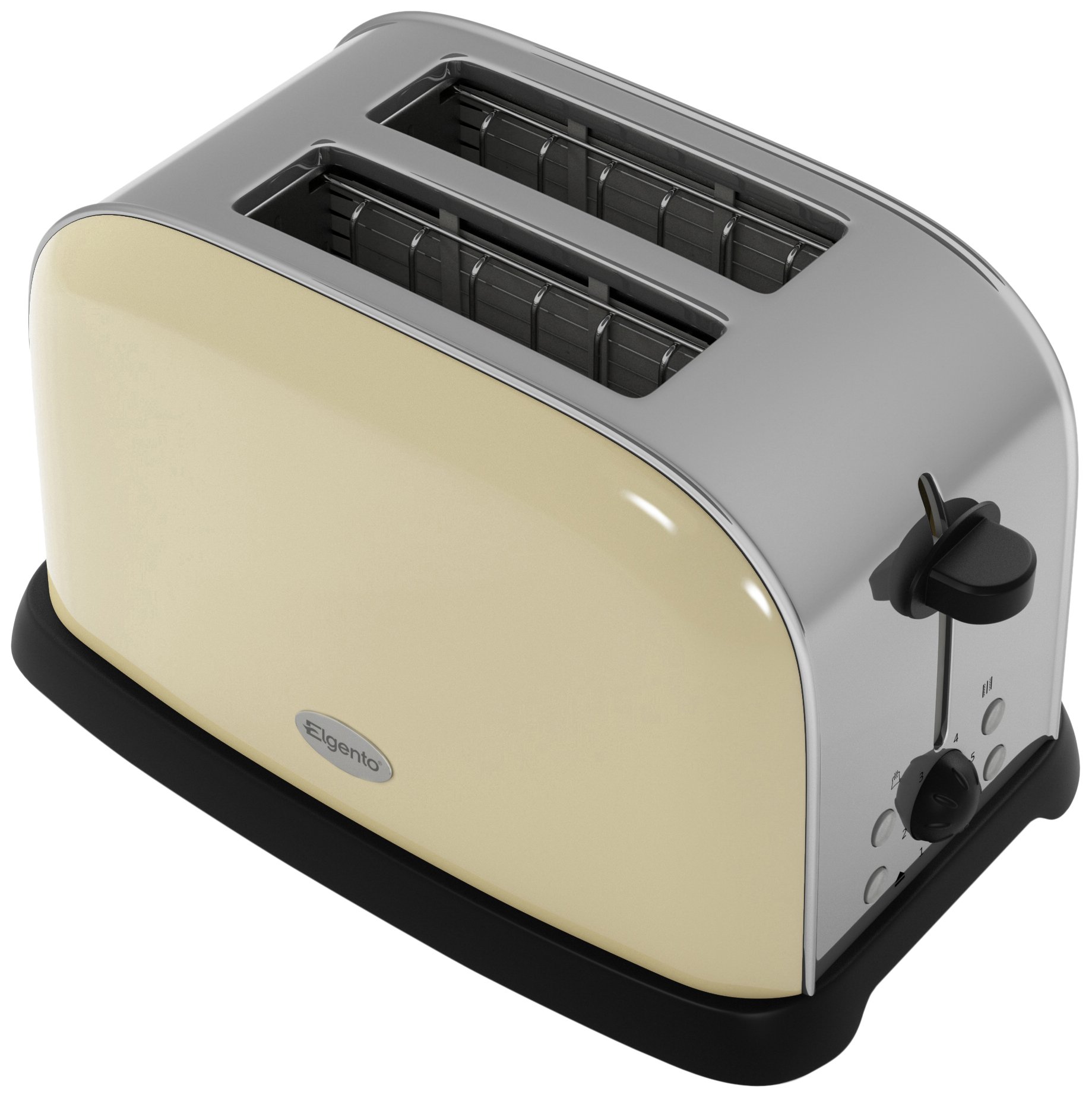 Elgento Two Slice Toaster, 800 W -Cream