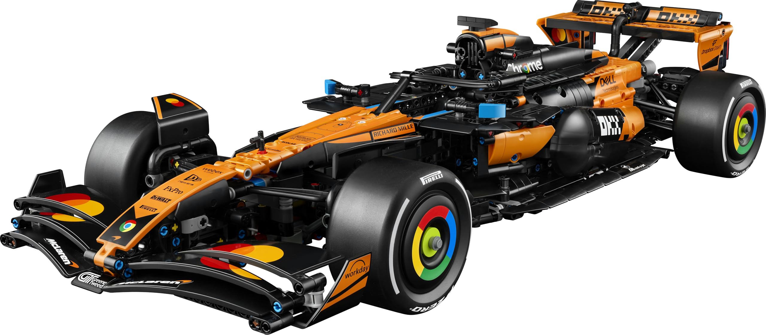 LEGO Technic McLaren MCL39 F1 Rennwagen - Modellbau für Erwachsene - Sammler Set mit V6-Motor, Di... Ansicht 9