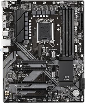 GIGABYTE B760 DS3H DDR4 LGA1700 DDR4 5333MHz(OC) PCIe 4.0 M.2 NVMe Gigabit LAN USB 3.2 ATX Anakart