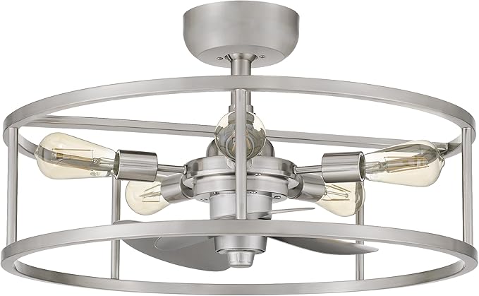 Ventilador de Techo 23.75 in Con Luz y Control Remoto 120V miniatura 9