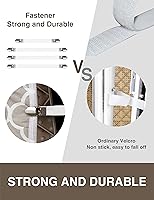 Vista 4 de Funda de silicona para tabla de planchar y almohadilla resistente a la abrasión y manchas, con bordes elásticos y almohadilla de 15.0 x