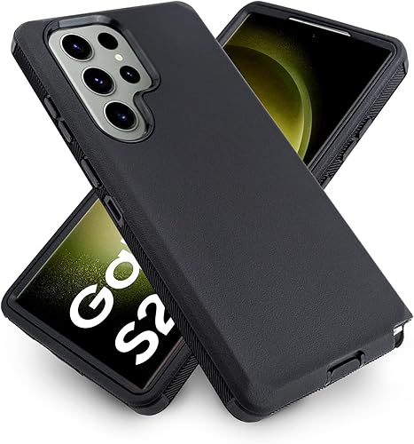 Miniatura 2 de Funda para teléfono Samsung Galaxy S23 Ultra 5G (2023), protector de pantalla integrado, resistente y duro a prueba de golpes, funda protectora con