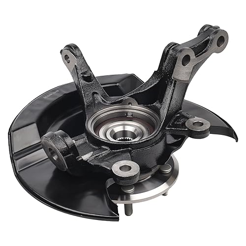 Autoround 686469 Front Left Steering Knuckle & Wheel Bearing Hub