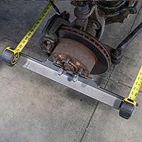 Vista 7 de Ruffstuff Specialties Placas de herramientas de alineación del dedo del pie (juego de 2 herramientas de alineación de ruedas), 1/8 pulg. de acero