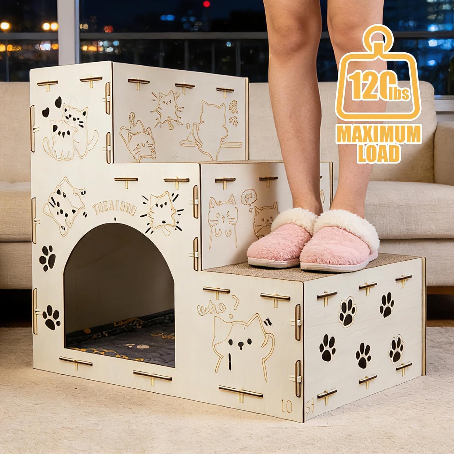 DIY Step cat House