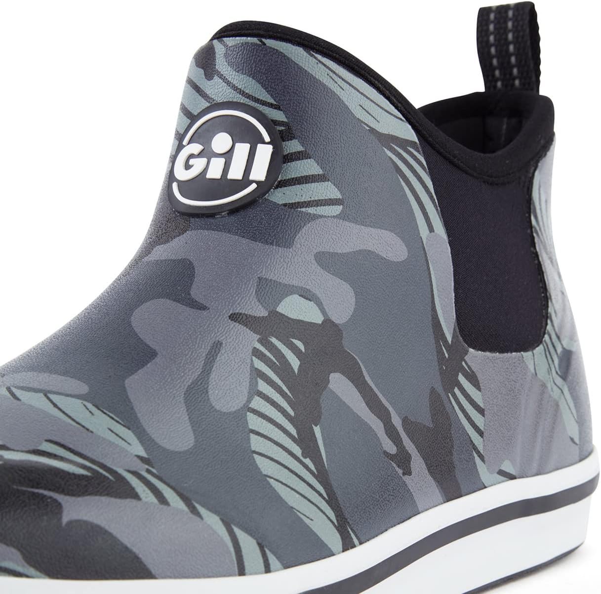 Gill Mens Hydro High-Performance Short Fishing, Deck, Rain Shoe Boot - Waterproof Insulated