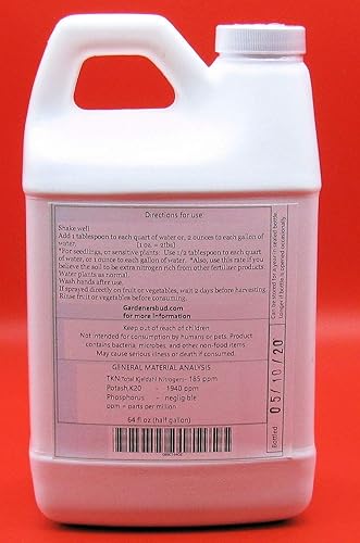 Miniatura 5 de Super Compost Tea_P (64 oz - 12 galón) natural y orgánico para alimentos vegetales, nutrientes, fertilizantes y eficiencia de crecimiento