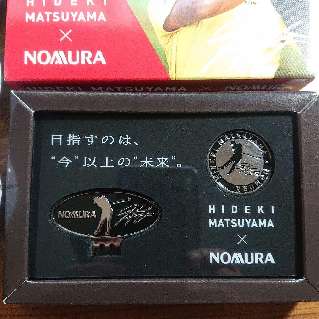 Amazon.co.jp: サイン入り 松山英樹×SRIXON×野村證券 ゴルフ