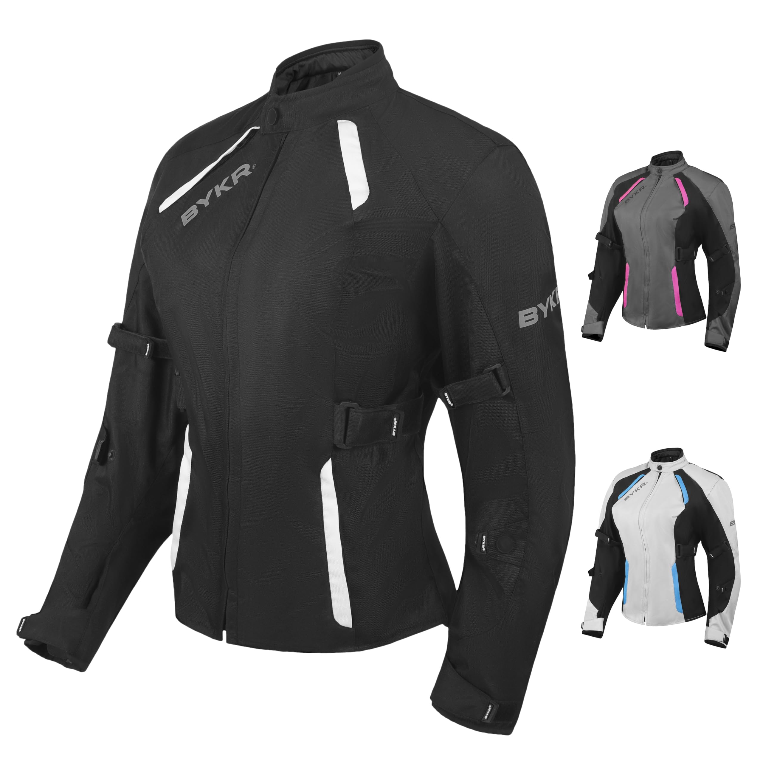 Womens Motorcycle Jacket For Women Ladies Motorsports Enduro Biker Adventure CE Armored Powersports Protective Jackets