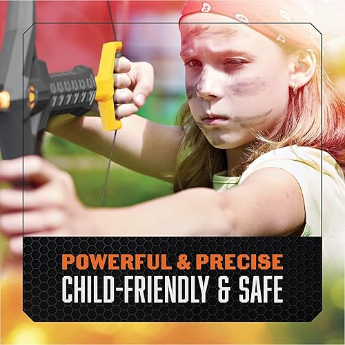 Miniatura 6 de Juego de arco y flecha para niños, los juguetes más geniales para niños de 6, 7, 8, 9, 10, 11 y 12 años, regalos de cumpleaños geniales para niños,