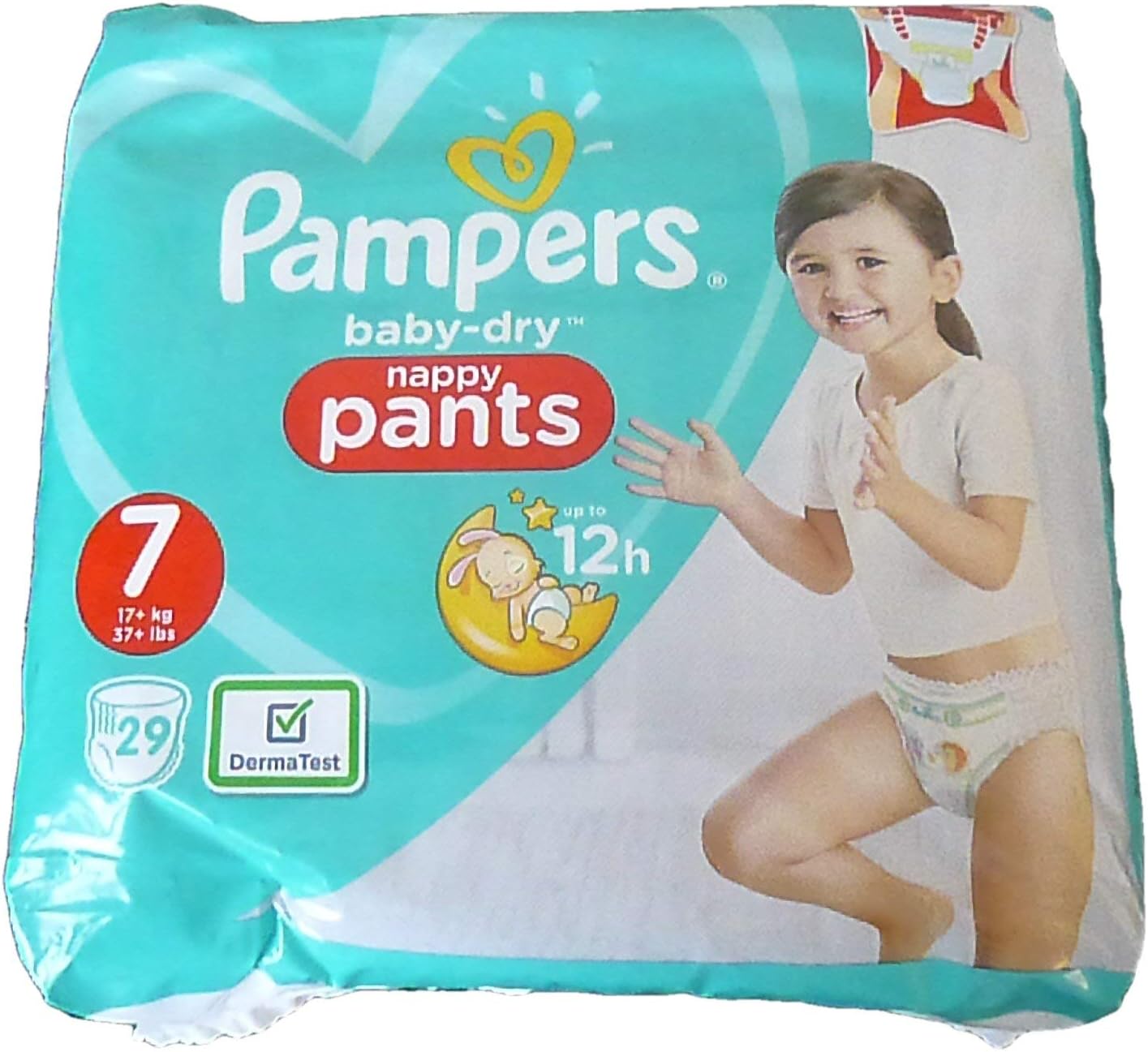 Pampers BabyDry Nappy Pants Size 7, 29 Nappy Pants Amazon.co.uk