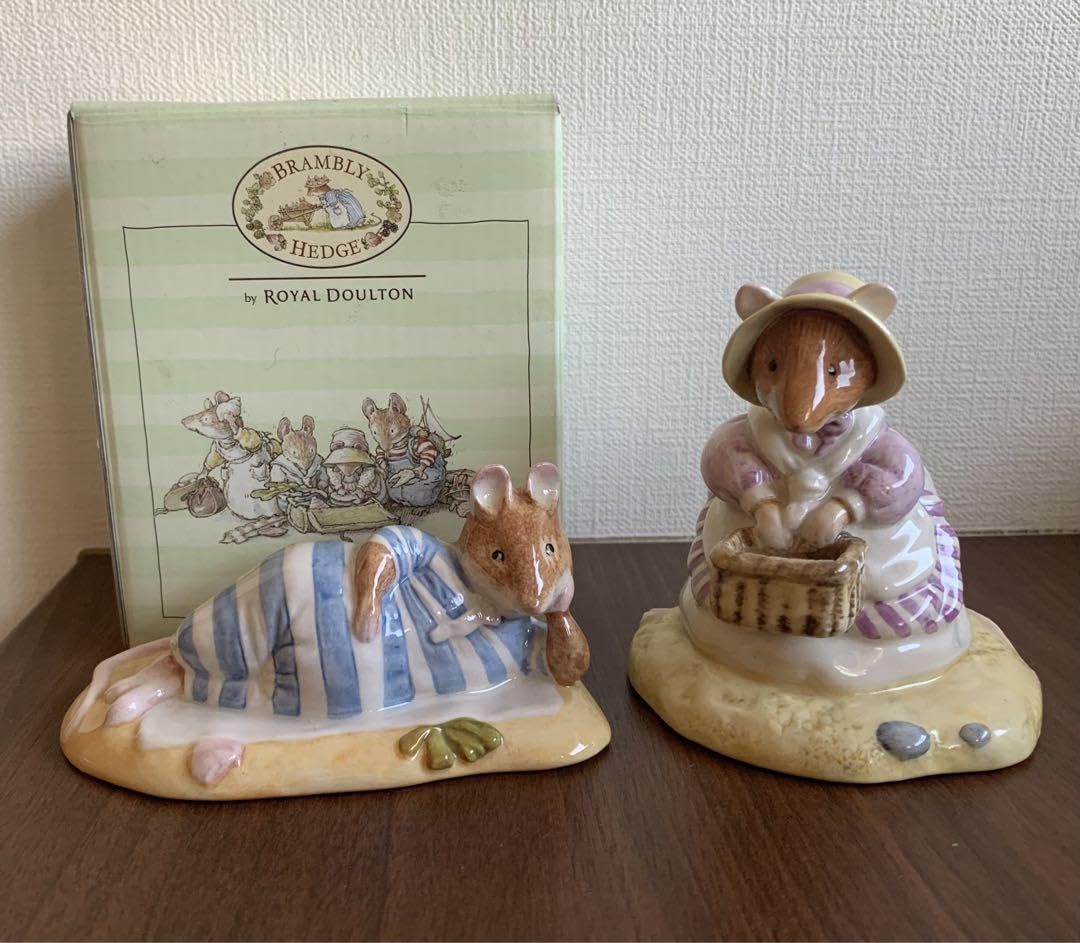 野ばらの村の物語 海へいったおはなしより フィギュリン ブランブリー