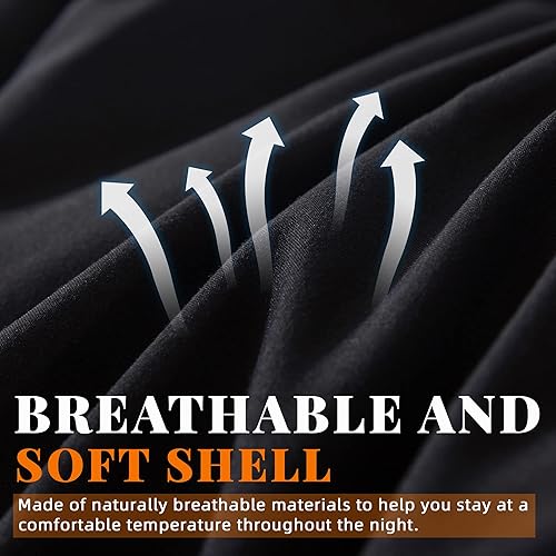 Miniatura 5 de Cosybay - Edredón con relleno alternativo y acolchado suave, para todas las estaciones, inserto de colcha ligero y reversible con pestañas en las