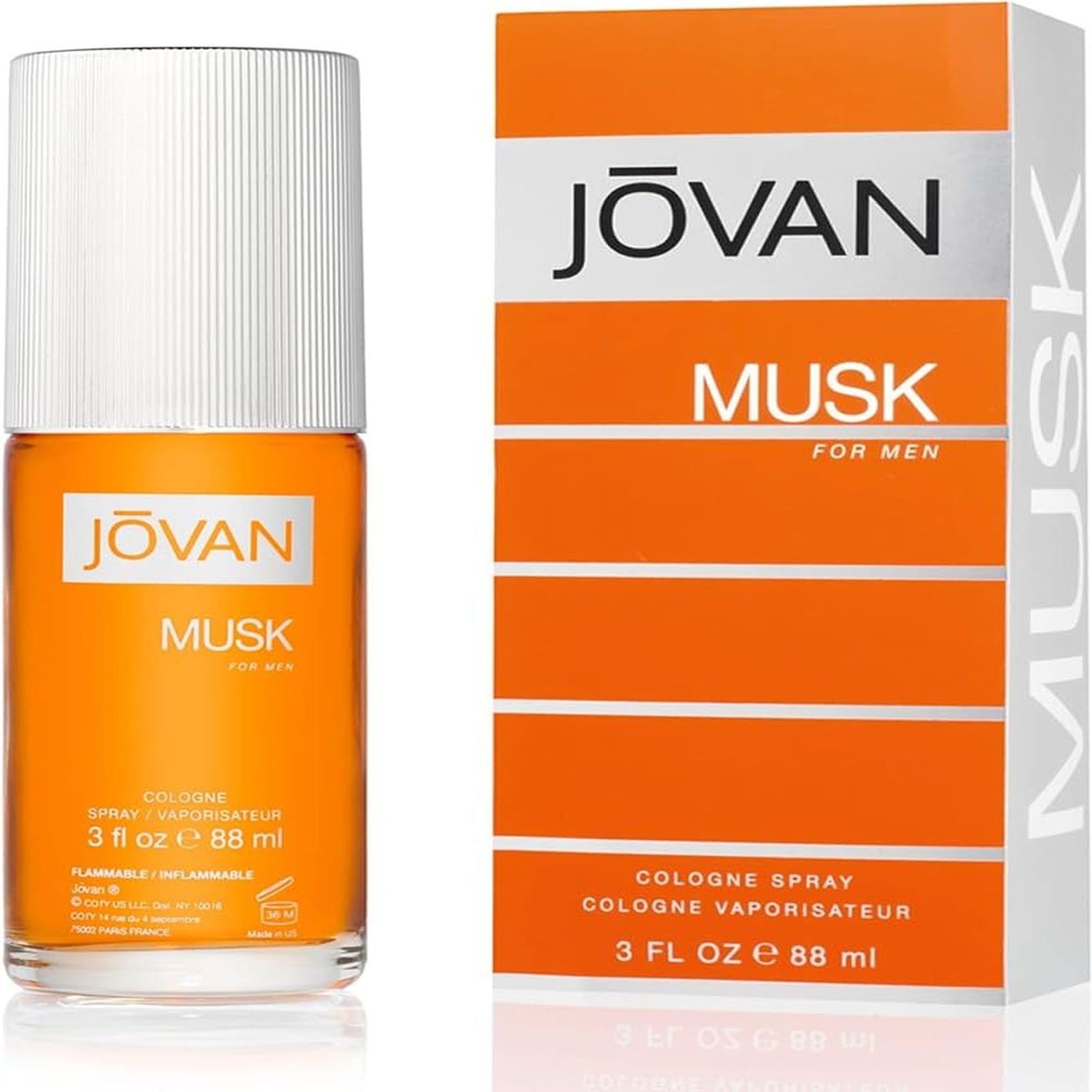 JOVAN MUSK by Jovan COLOGNE SPRAY 3 OZ