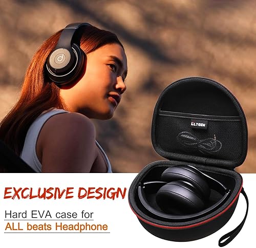 Miniatura 7 de Funda para auriculares compatible con Beats Studio ProBeats Solo 4  Beats Studio 3  Beats Solo 3  TOZO HA1 y para auriculares Bluetooth TOZO HT2 -