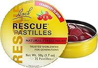 Vista 3 de Rescue Bach PASTILLES, sabor arándano, pastillas para aliviar el estrés, homeopáticas, esencias florales, 35