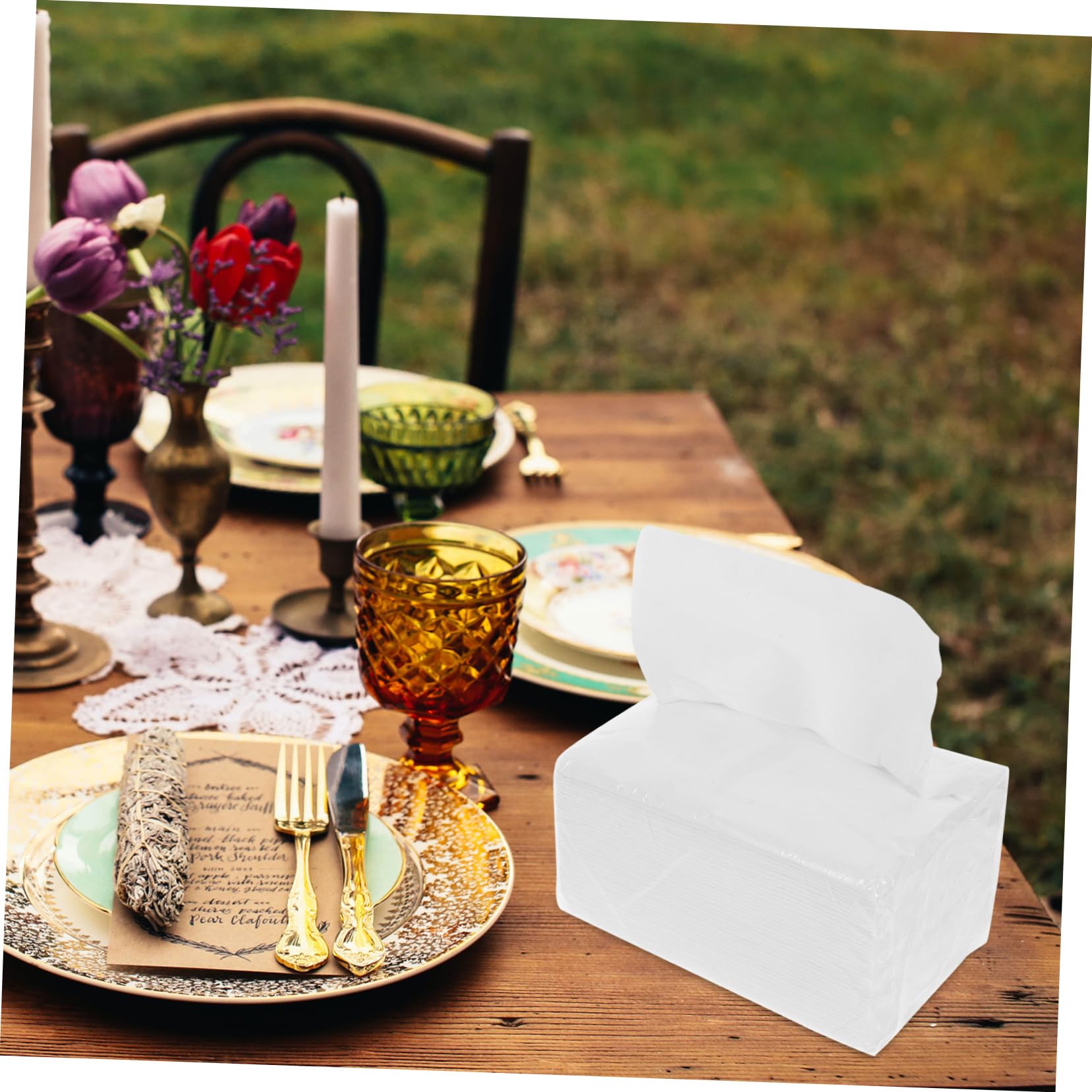Didiseaon 3 Set Carta Distributore Tovagliolo Autunnale No Prodotti Cucina Cena Toilet Paper Rotolone Asciugatutto Fogli Portascottex Blotting Paper Tovaglioli Bianca 6 Confezioni*3