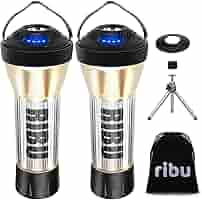 Amazon.co.jp: RIBU LEDランタン キャンプランタン 2個入り 小型