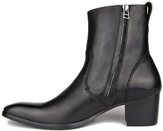 Amazon.it: Scarpe Con Tacco Uomo - Stivali uomo / Scarpe uomo: Scarpe e  borse
