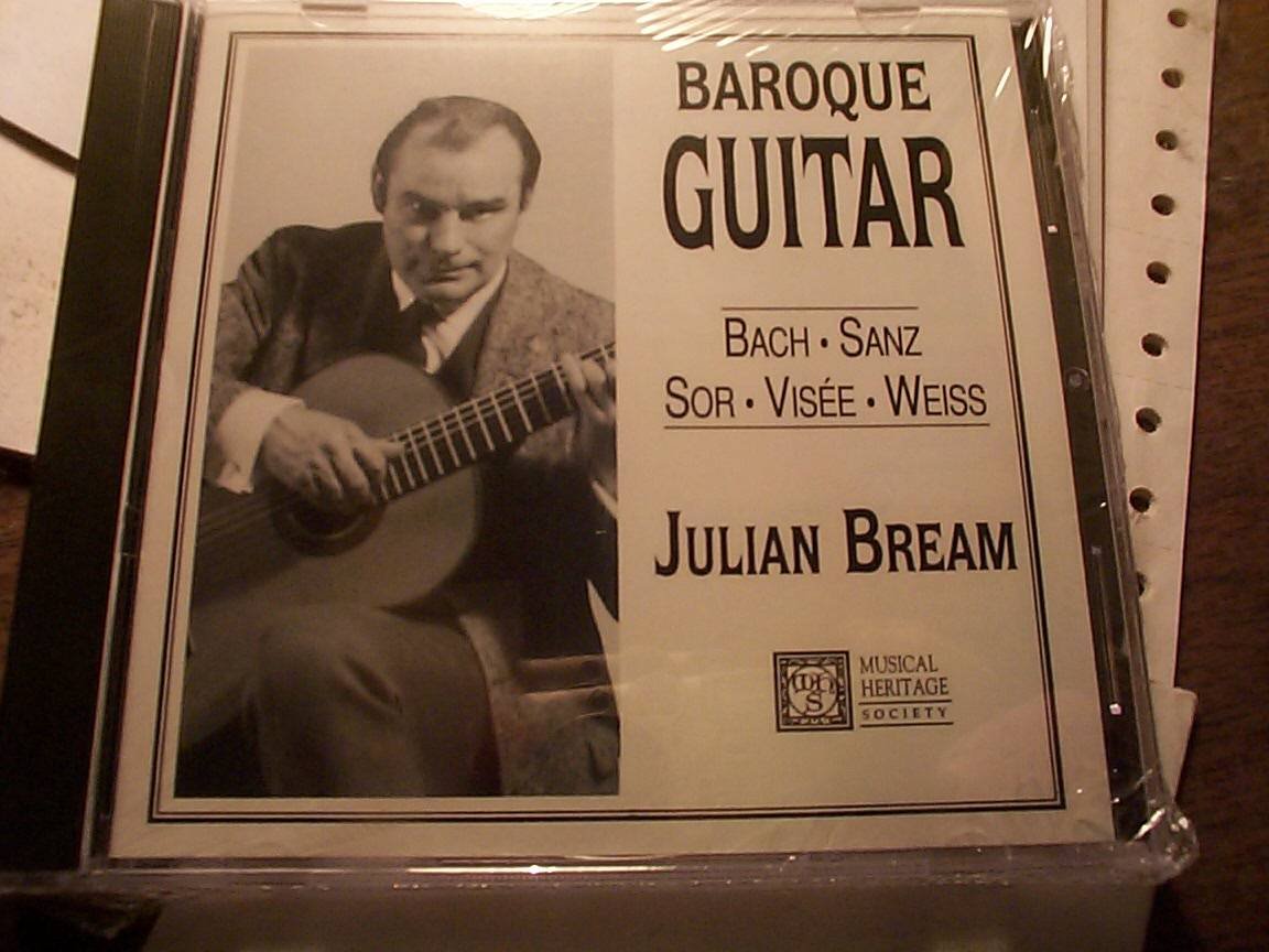 Baroque Guitar [Audio CD] Julian Bream