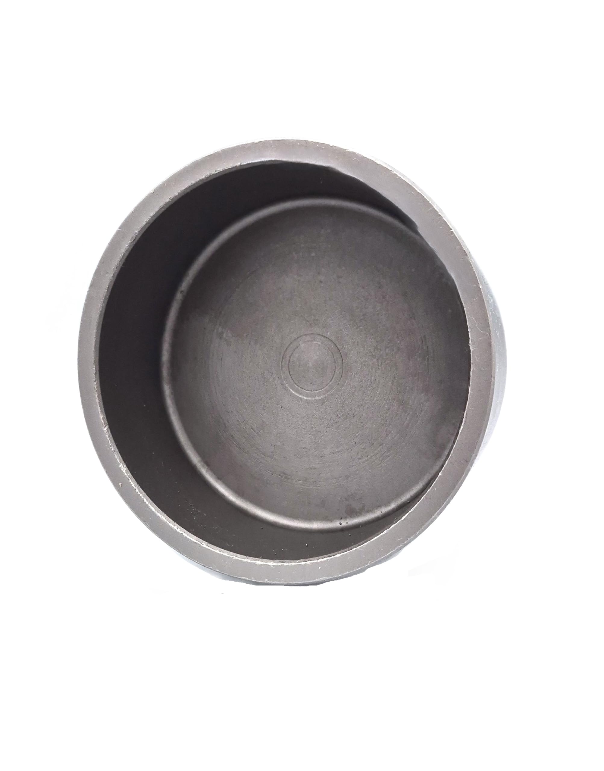 WERHE Hincapostes HEX30, Ø 105 mm | acero inoxidable, inserción para martillos demoledores, dimensiones 120 x 250 mm, para postes, tubos y varillas perfiladas
