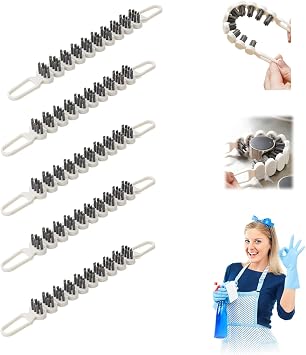 Atlodas Bendable Multifunctional Cleaning Brush, Dead Corners Multifunctional Brushes, Compact Household Cleaning Tool 5 Pcs