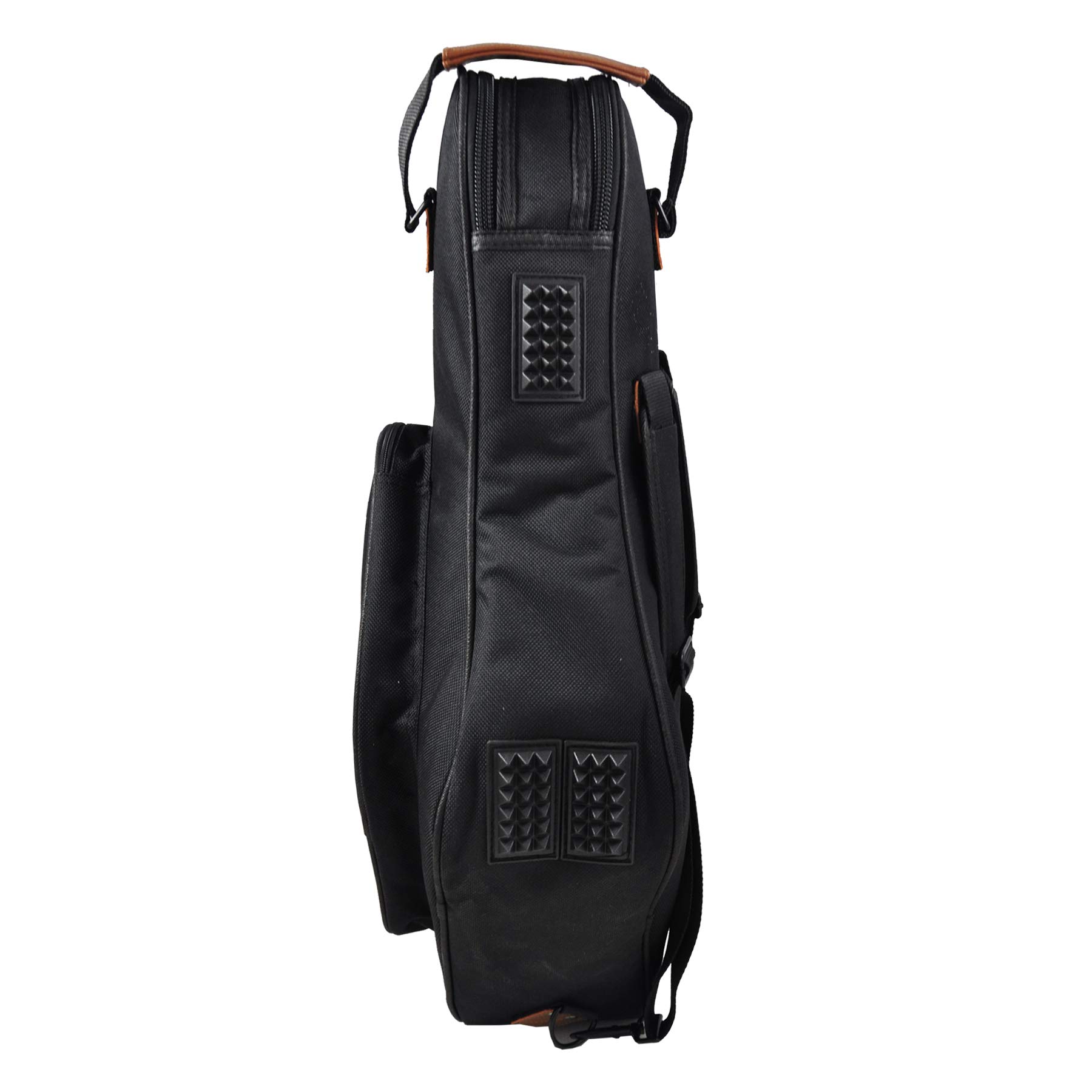 Soundman Gigbag pour Saxophone Alto - Fonction Sac à Dos - avec Poche d'accessoires volumineuse - Étui pour Saxo