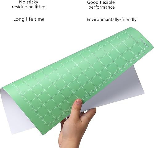 Miniatura 4 de Alfombrilla de corte para Cricut Maker 3MakerExplore 3Air 2AirOne, alfombrillas de corte adhesivas compatibles con máquinas Cricut (12 x 12 pulgadas
