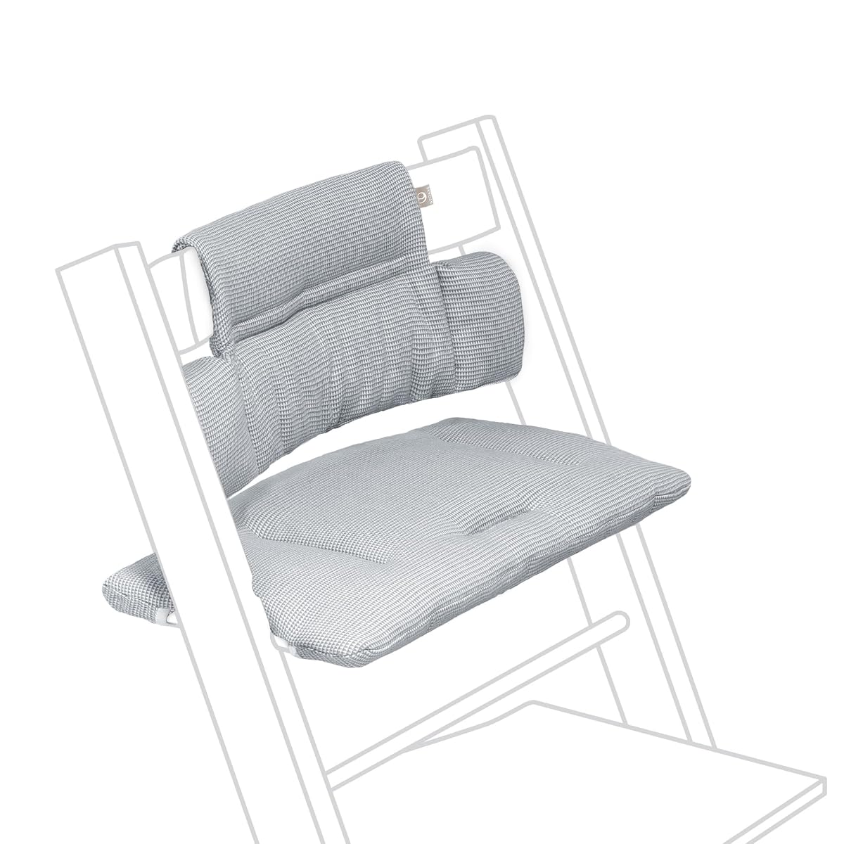 Stokke Tripp Trapp Classic Cushion, Nordic Blue - Pair with Tripp Trapp Chair &