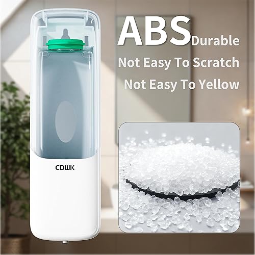 Miniatura 3 de CD-1158 - Dispensador de jabón líquido para baño, dispensador de jabón líquido de 10 fl.oz/10.1 fl oz, dispensador de desinfectante de manos para