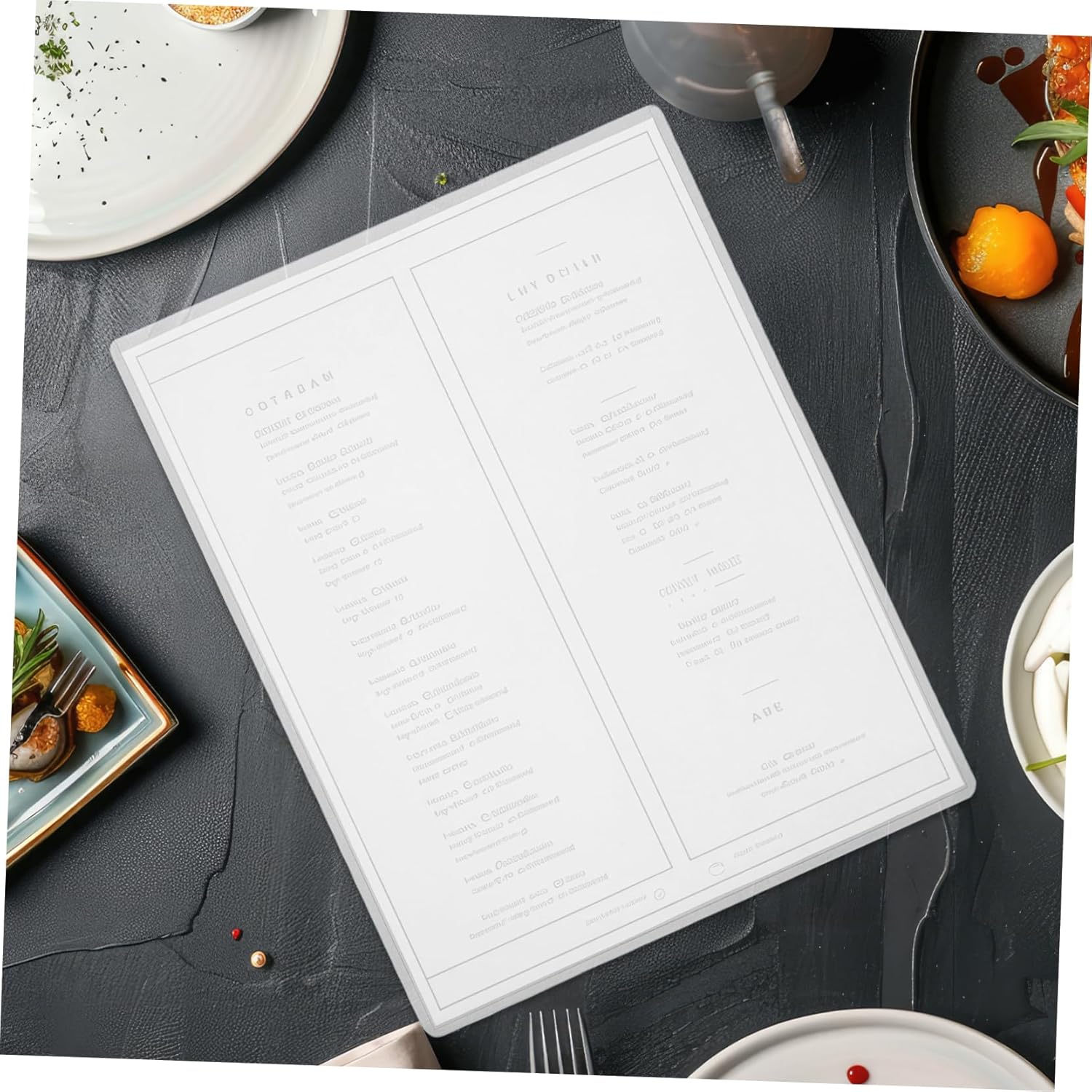 30Pcs Clear Rigid Plastic Sleeves for Documents Menus and Posters Photo Protectors Transparent Hard Card Holders for Easy Insertion and Display